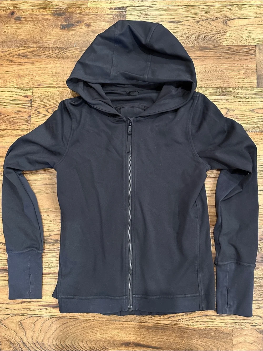 lululemon athletica Black Full-Zip Hoodie Jacket